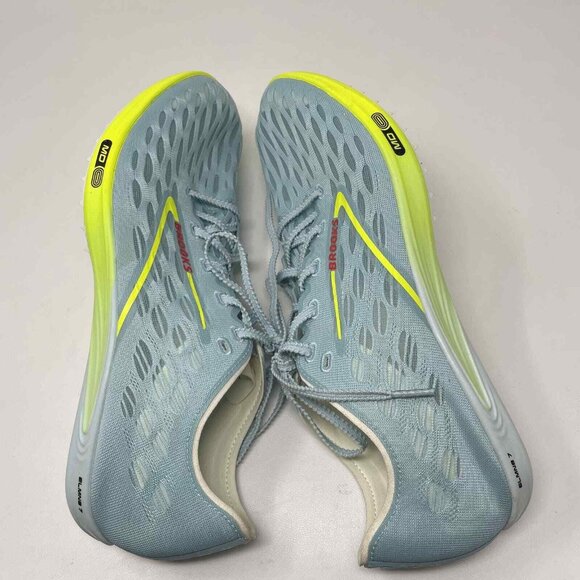 Brooks ELMN8 7 Running Track Shoes Unisex Mens 13 Blue Lightweight Track & Field - Picture 7 of 10